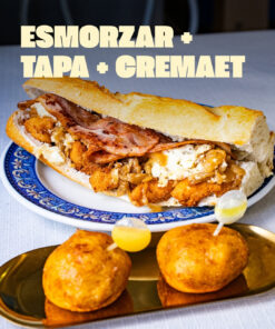 Esmorzar + Tapa + Cremaet